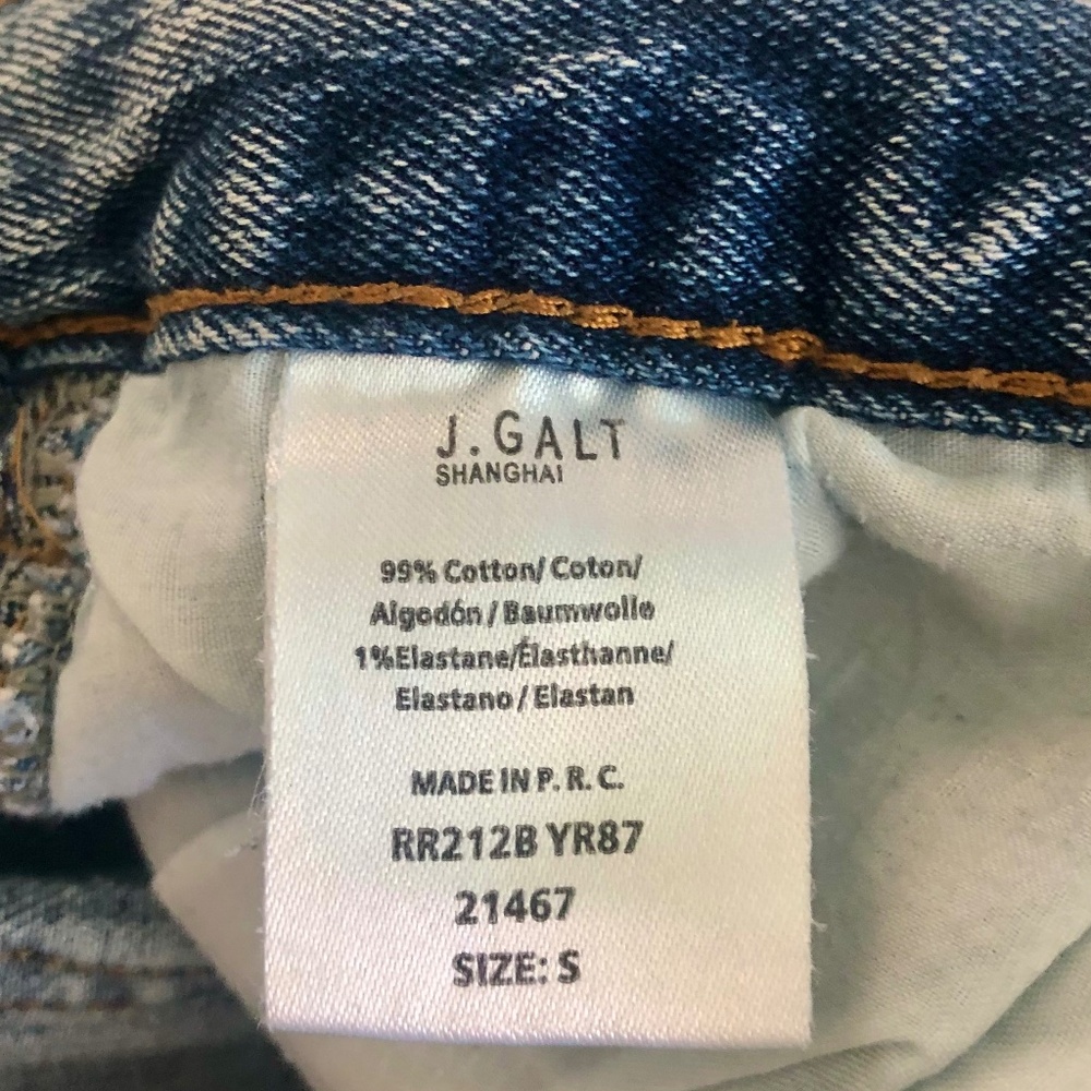 J. Galt Shanghai Low Rise Flare Jeans ~ Unique! - Picture 13 of 13